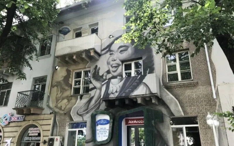 Бишкек как столица стрит-арта!